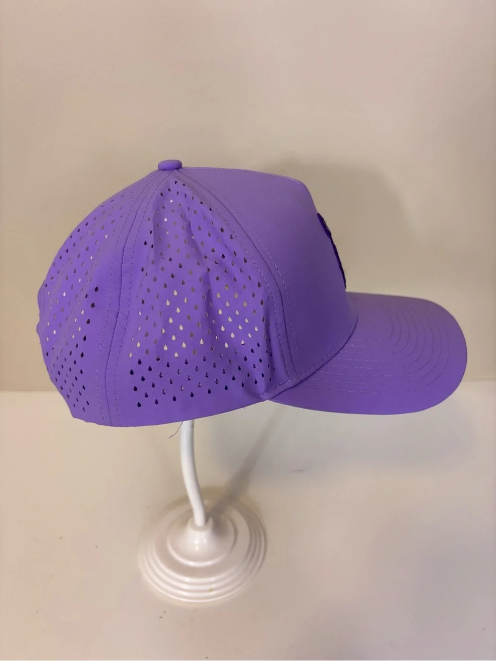 Legendary Golf Minnesota Vikings Purple Viking Logo Hat Adjustable